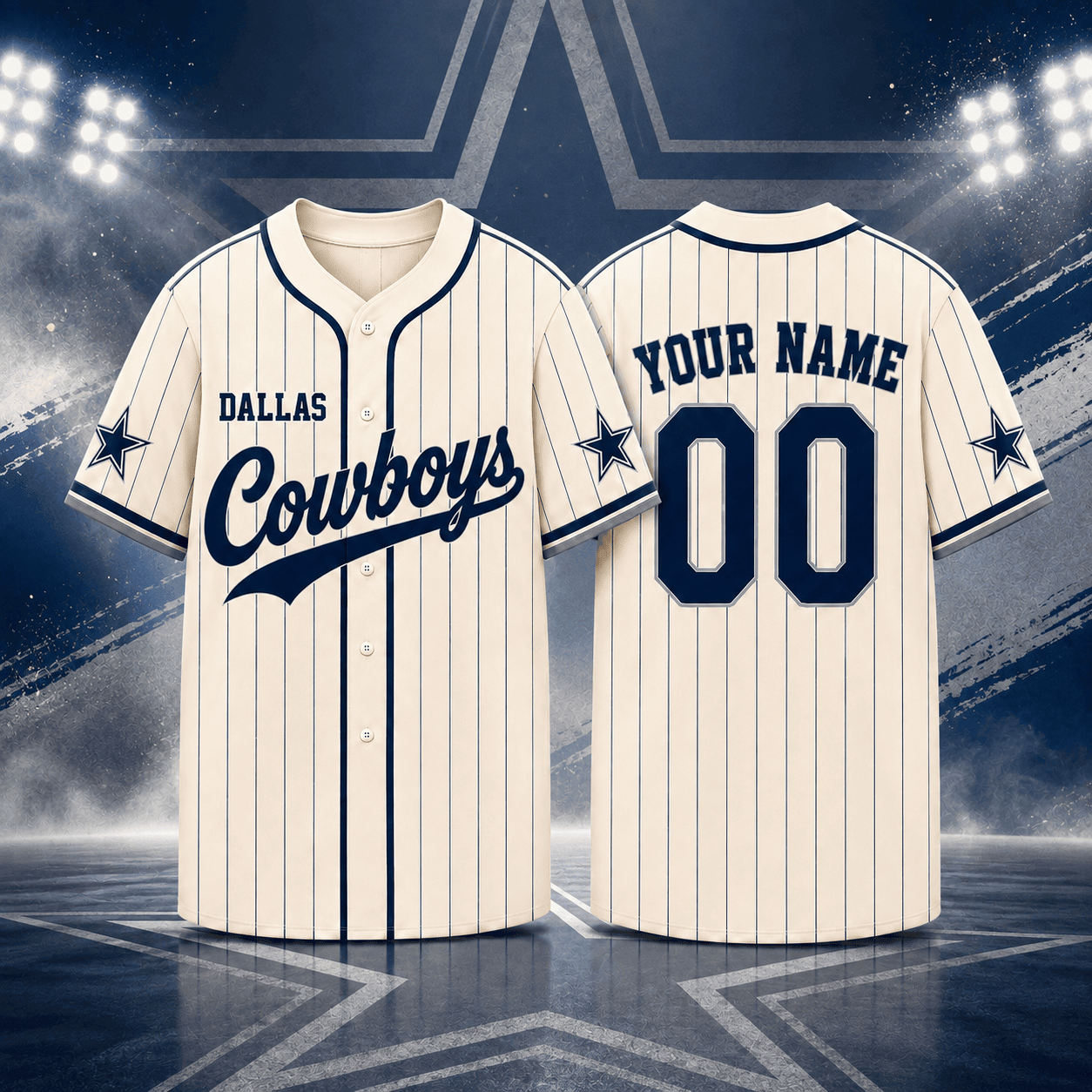 Dallas Cowboys | Premium NFL Personalized Game Day Jersey NNK