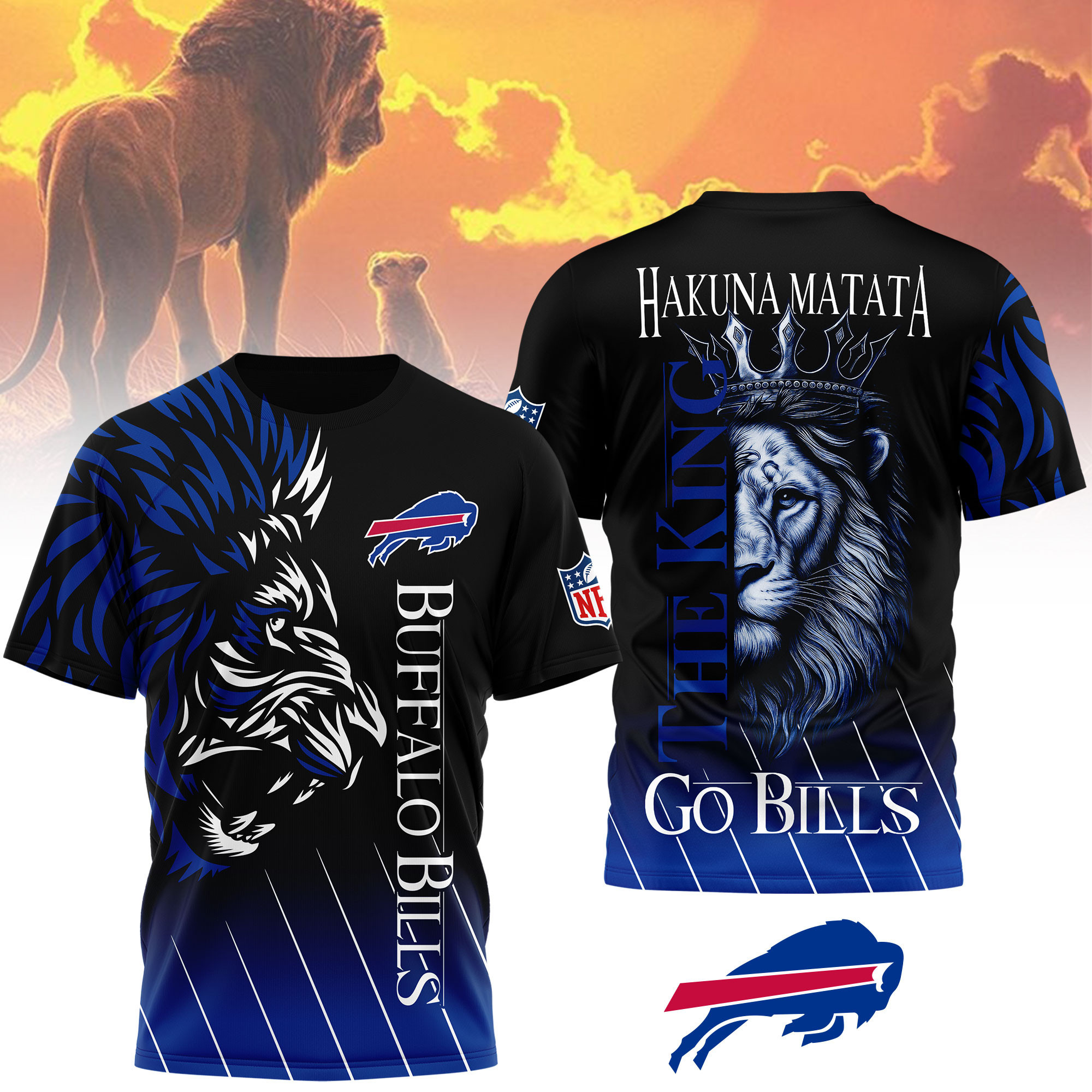 Buffalo Bills | Premium NFL The Lion King Fan Shirt NY
