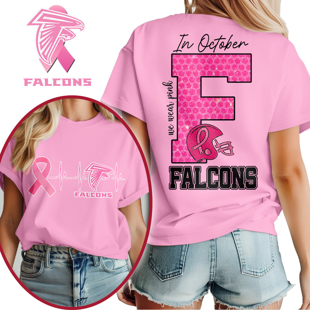 Atlanta Falcons | Premium NFL Breast Cancer Women's Shirt MM