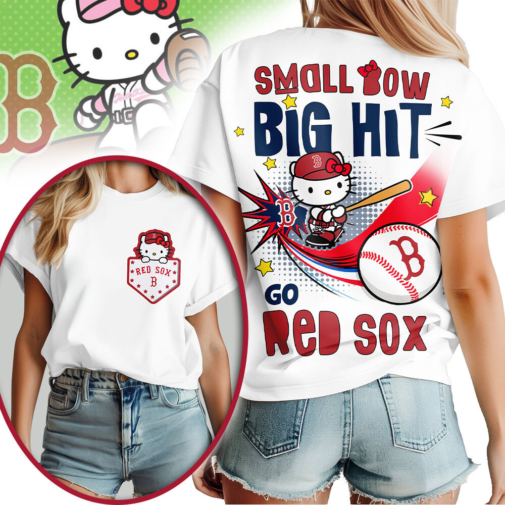 Boston Red Sox | Premium MLB Hello Kitty Women Shirt HY