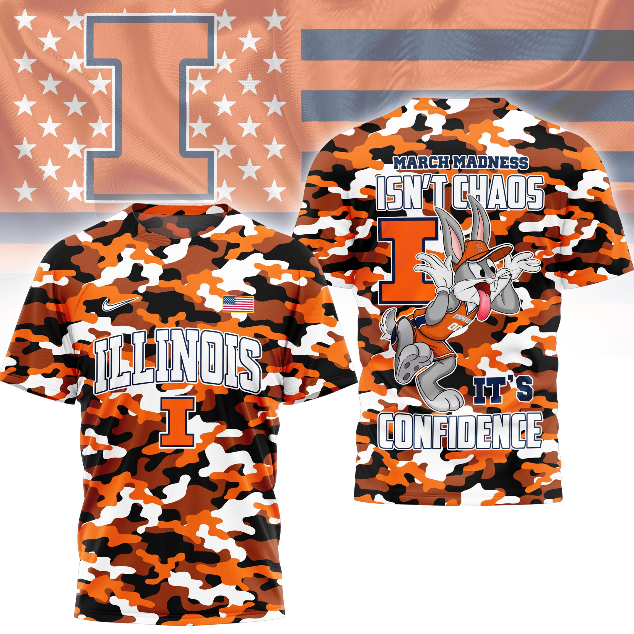 Illinois Fighting Illini | Premium NCAA Call It Confidence Shirt NTH1