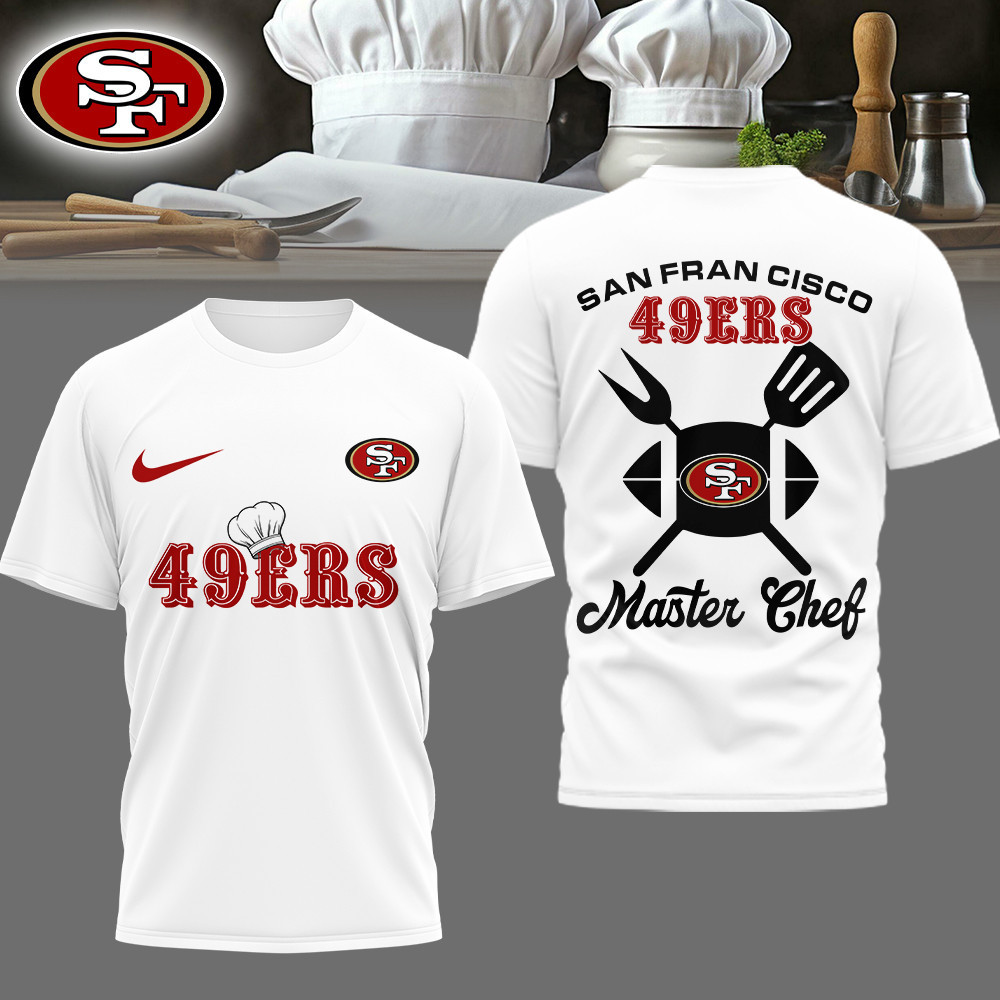 San Francisco 49ers | Premium NFL Master Chef 3D Shirt HI