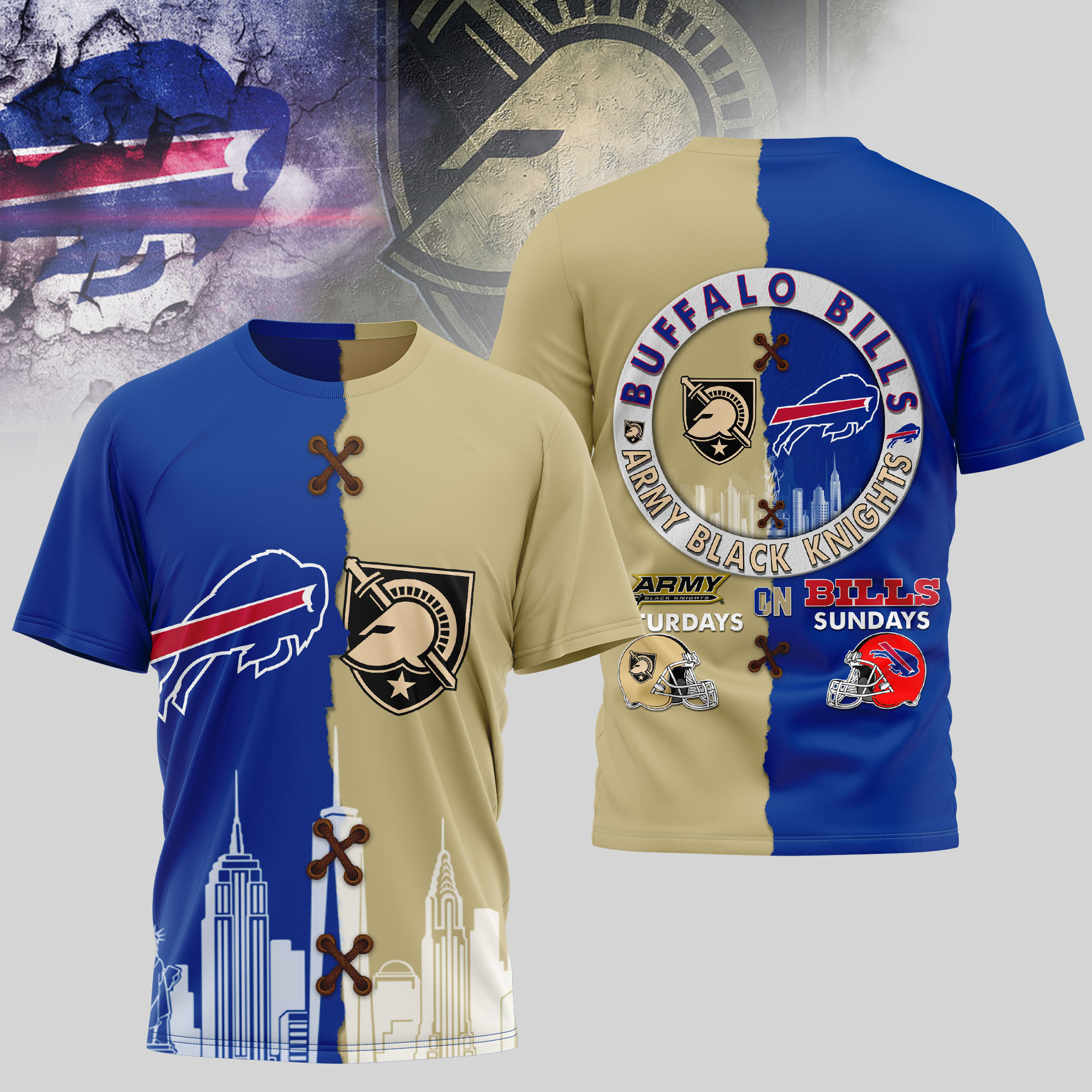 Buffalo Bills | Premium NFL x NCAA 3D T-shirt TD