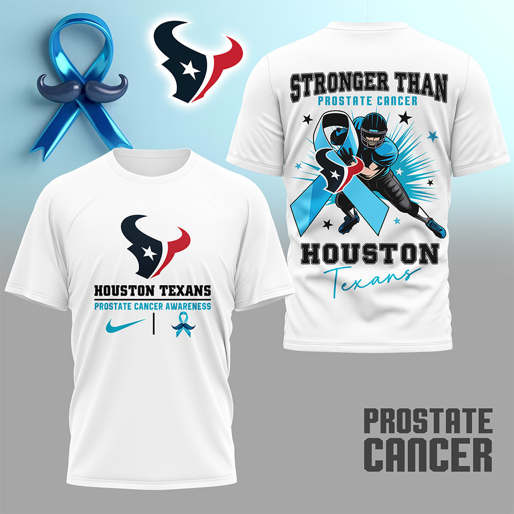Houston Texans | Premium NFL Prostate Cancer Awareness Month Shirt HI