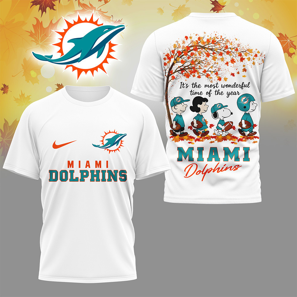Miami Dolphins | Premium NFL Fall Season 3D Shirt HI