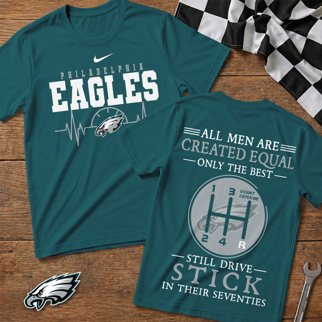 Philadelphia Eagles | Premium NFL Highspeed Heartbeat T-Shirt TD