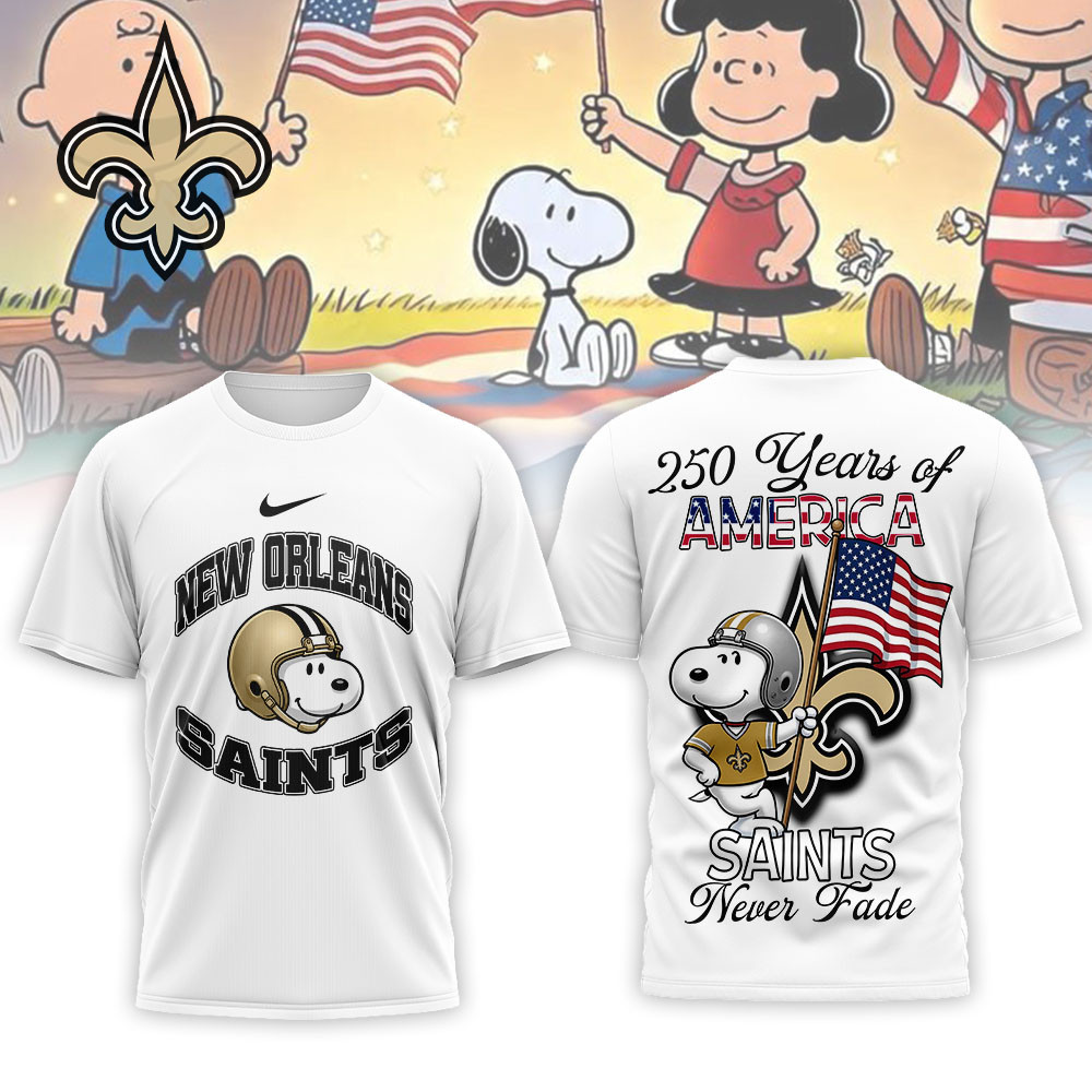 New Orleans Saints | Premium NFL Freedom Classic 3D Shirt NTH1