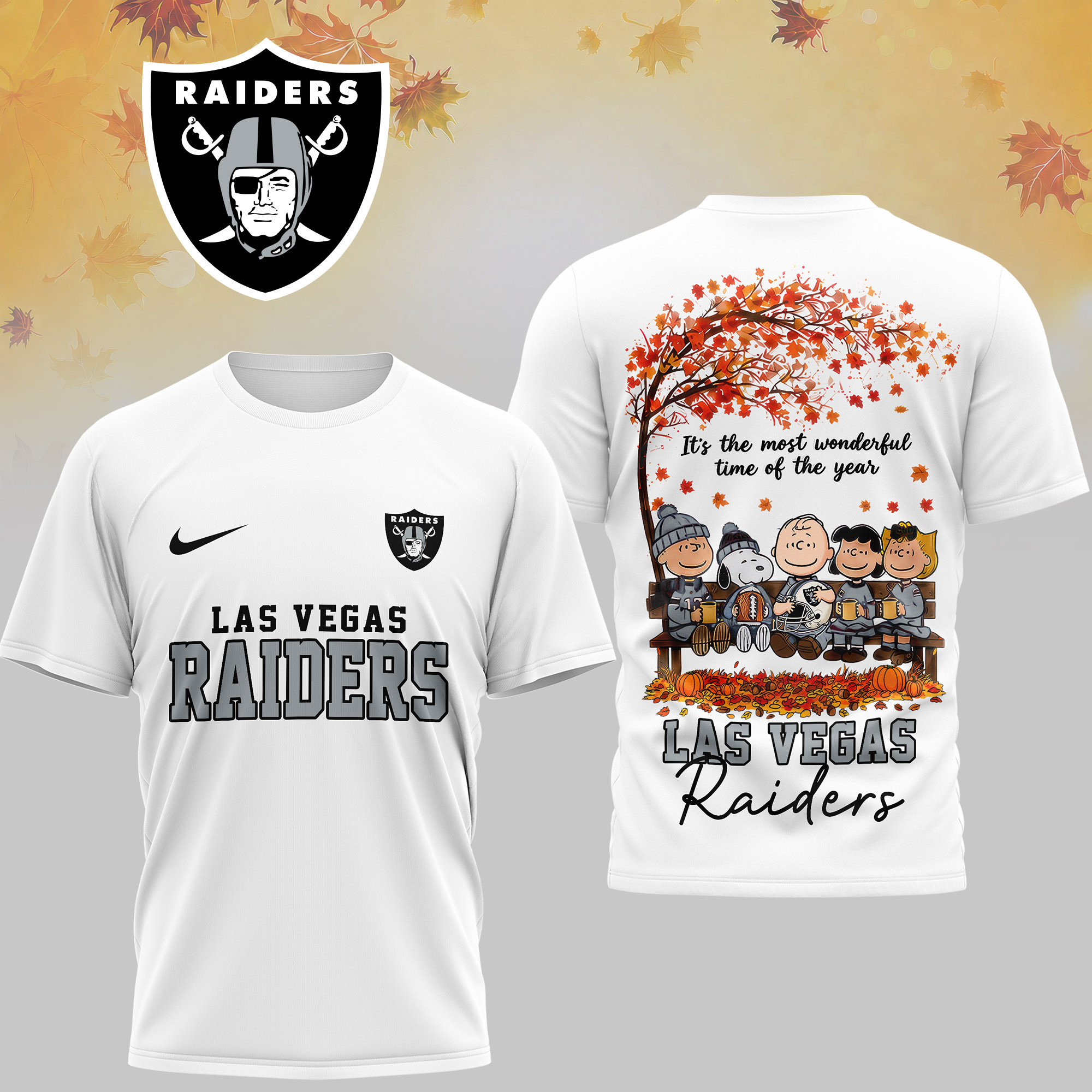Las Vegas Raiders | Premium NFL It's the Most Wonderful Time of the Year 3D Shirt NY