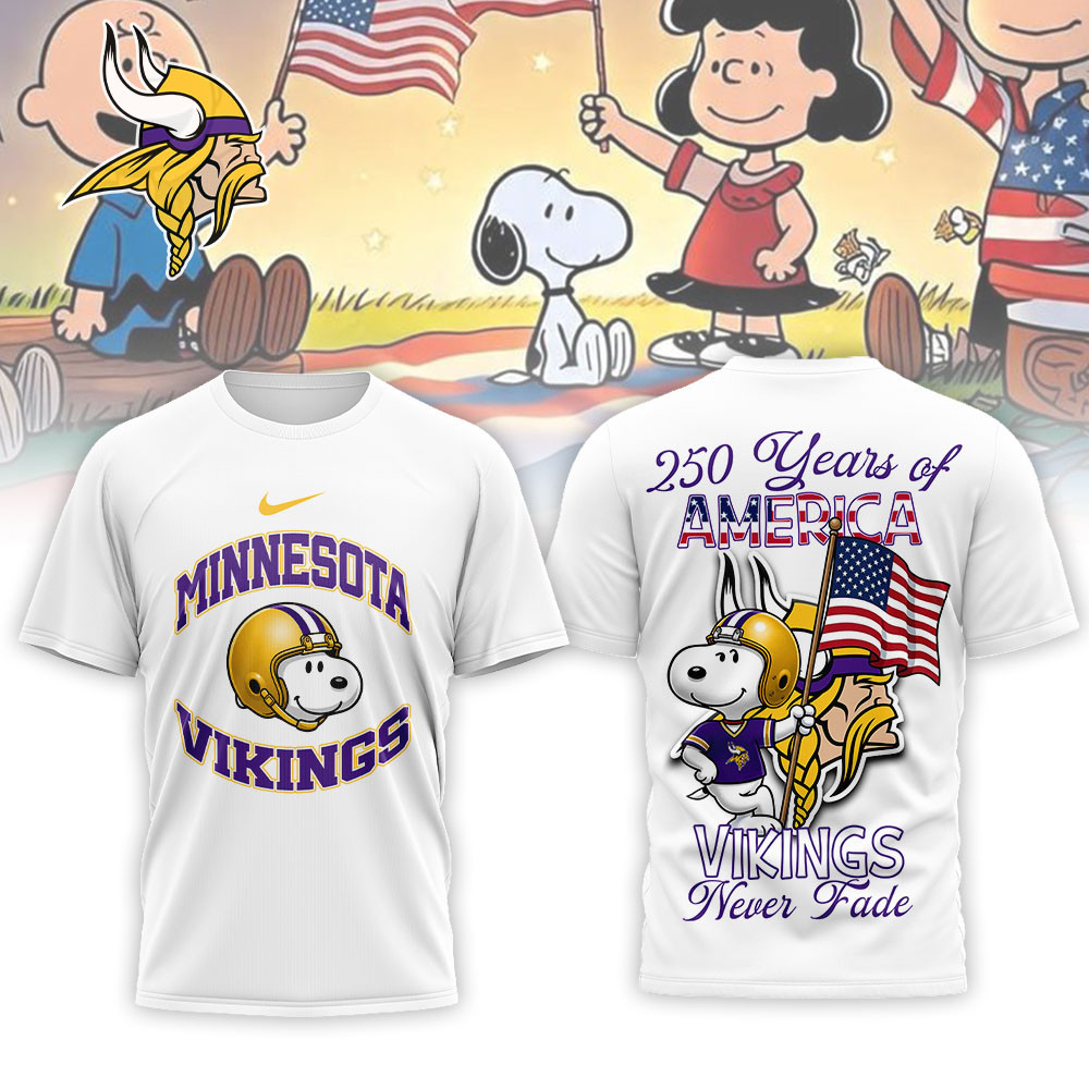 Minnesota Vikings | Premium NFL Freedom Classic 3D Shirt NTH1