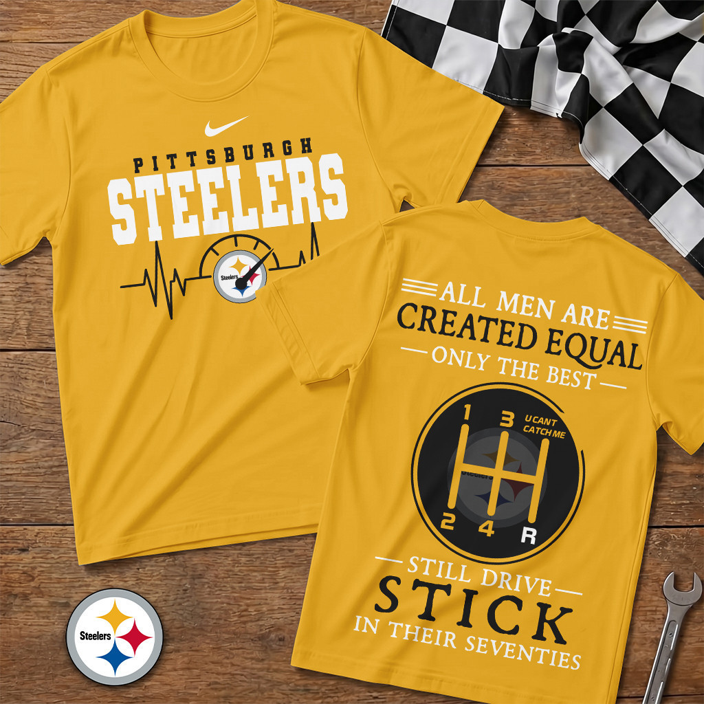 Pittsburgh Steelers | Premium NFL Highspeed Heartbeat T-Shirt TD