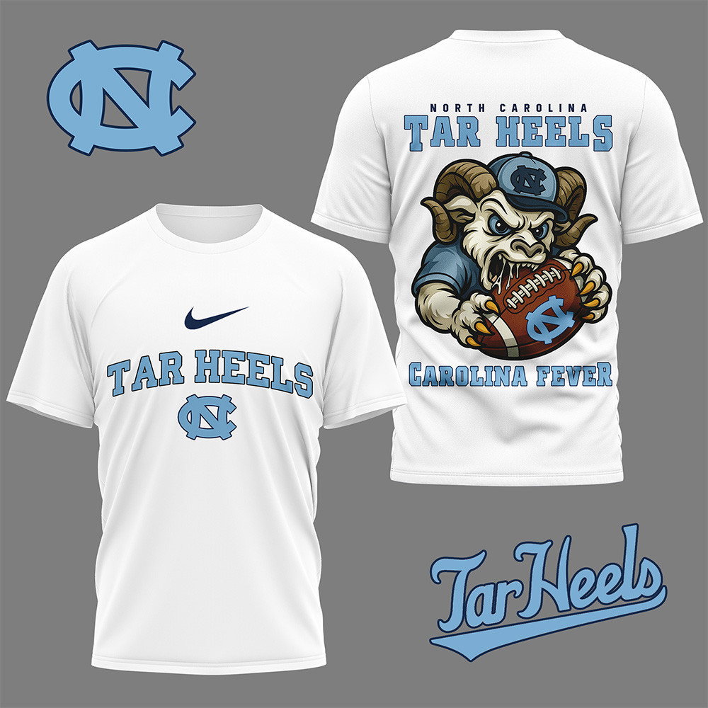 North Carolina Tar Heels | Premium NCAA Nation Gear 3D Shirt NY