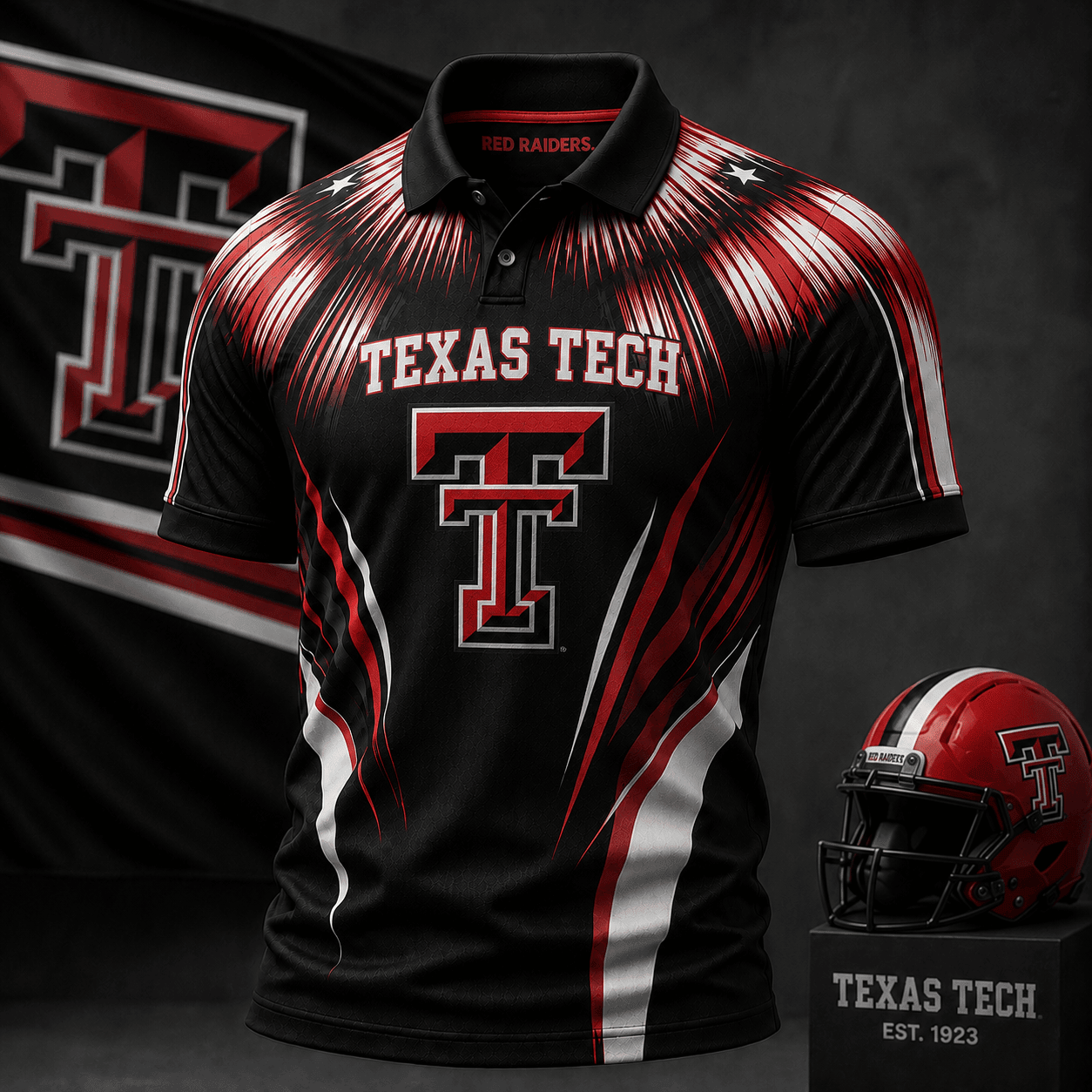 Texas Tech Red Raiders | Premium NCAA Victory Streak Polo NY