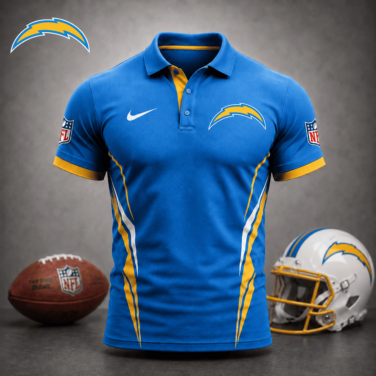 Los Angeles Chargers | Premium NFL Classic Football Polo NY