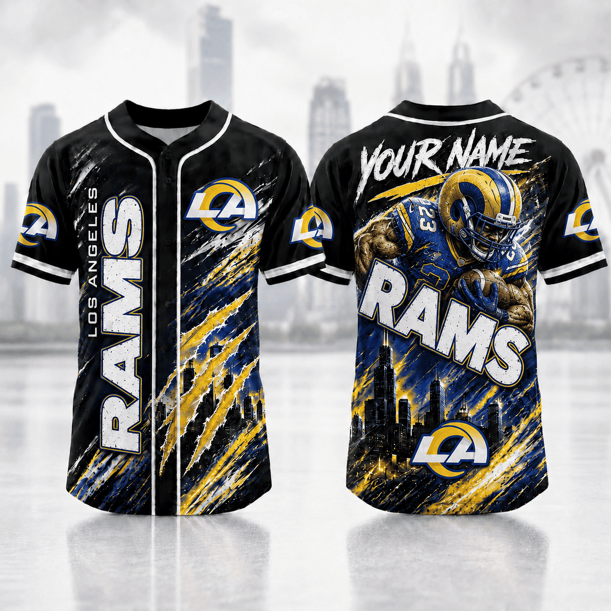 Los Angeles Rams | Premium Personalized NFL Jersey Shirt For Football Fans NNK