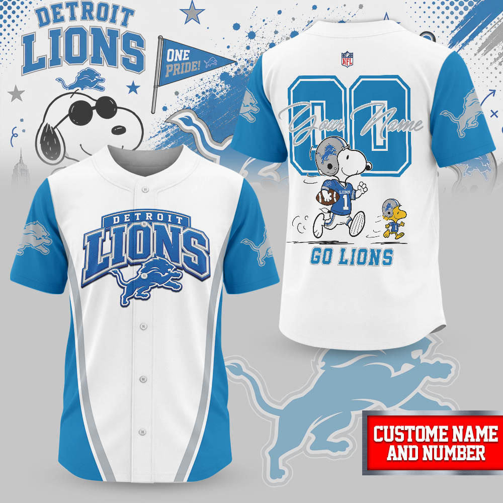 Detroit Lions | Premium Ultimate Game Day Personalized Jersey NTH1