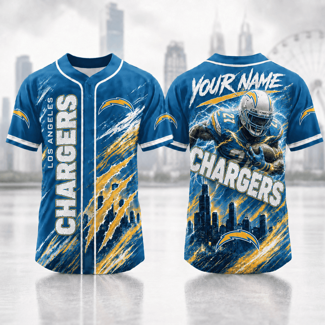 Los Angeles Chargers | Premium Personalized NFL Jersey Shirt For Football Fans NNK