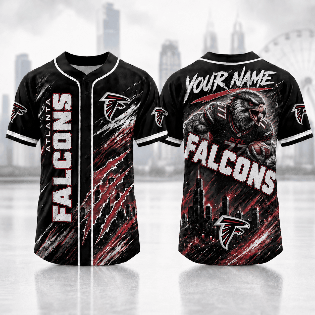 Atlanta Falcons | Premium Personalized NFL Jersey Shirt For Football Fans NNK