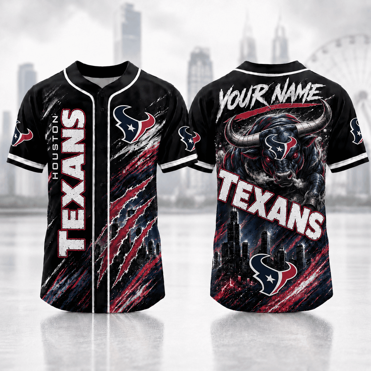 Houston Texans | Premium Personalized NFL Jersey Shirt For Football Fans NNK
