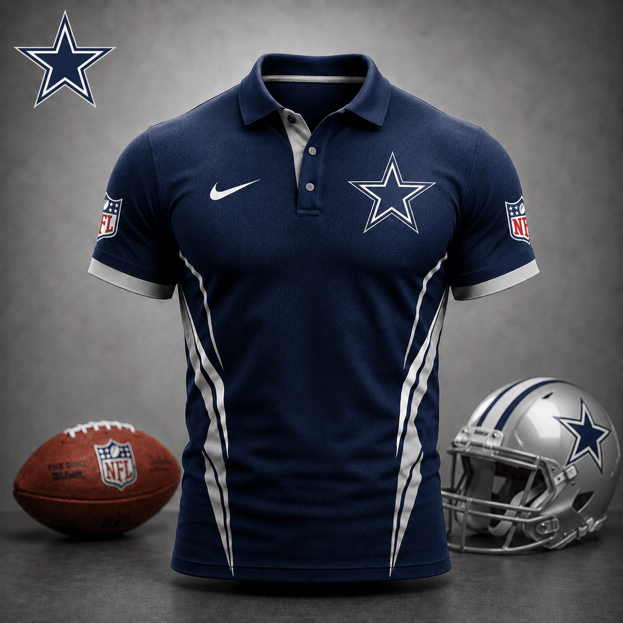 Dallas Cowboys | Premium NFL Classic Football Polo NY