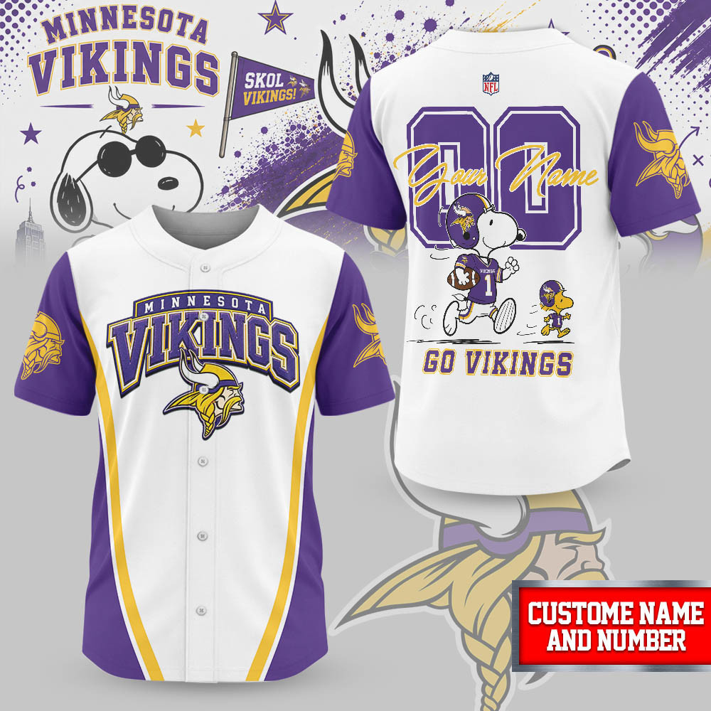 Minnesota Vikings | Premium Ultimate Game Day Personalized Jersey NTH1