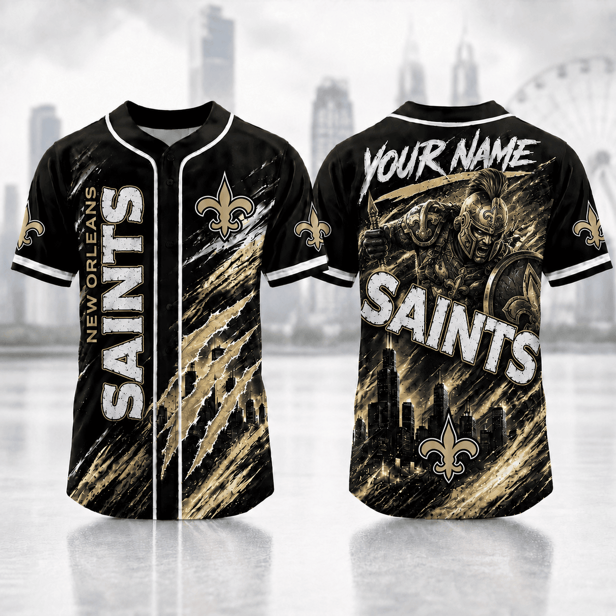 New Orleans Saints | Premium Personalized NFL Jersey Shirt For Football Fans NNK