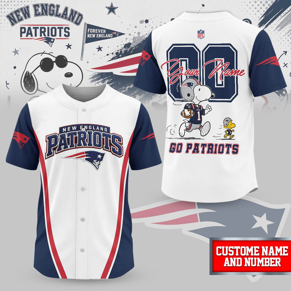 New England Patriots | Premium Ultimate Game Day Personalized Jersey NTH1