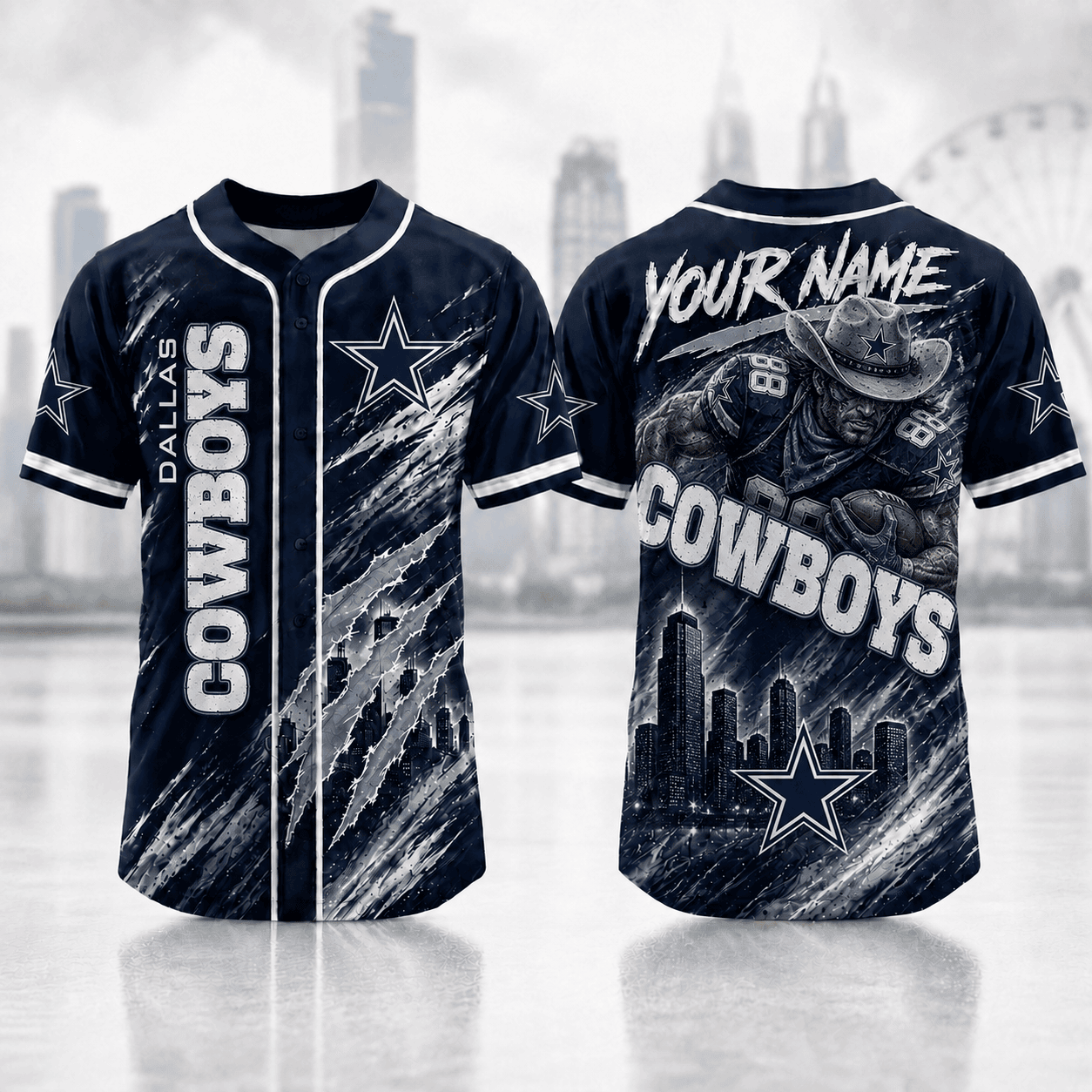 Dallas Cowboys | Premium Personalized NFL Jersey Shirt For Football Fans NNK