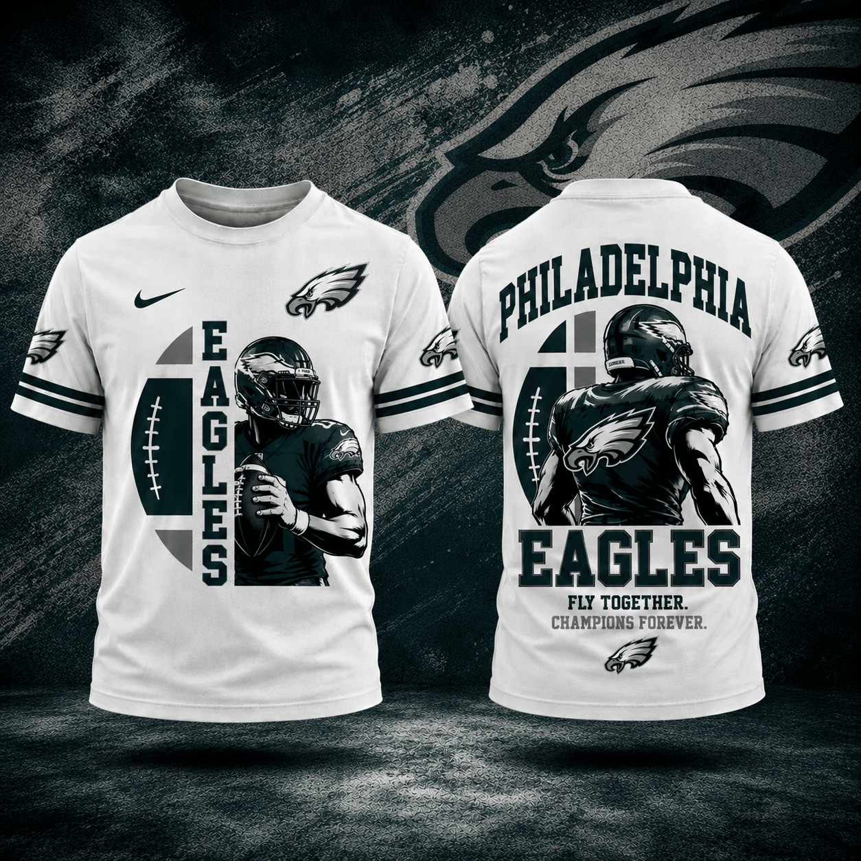 Philadelphia Eagles | Premium NFL Football Legends 3D Shirt NY