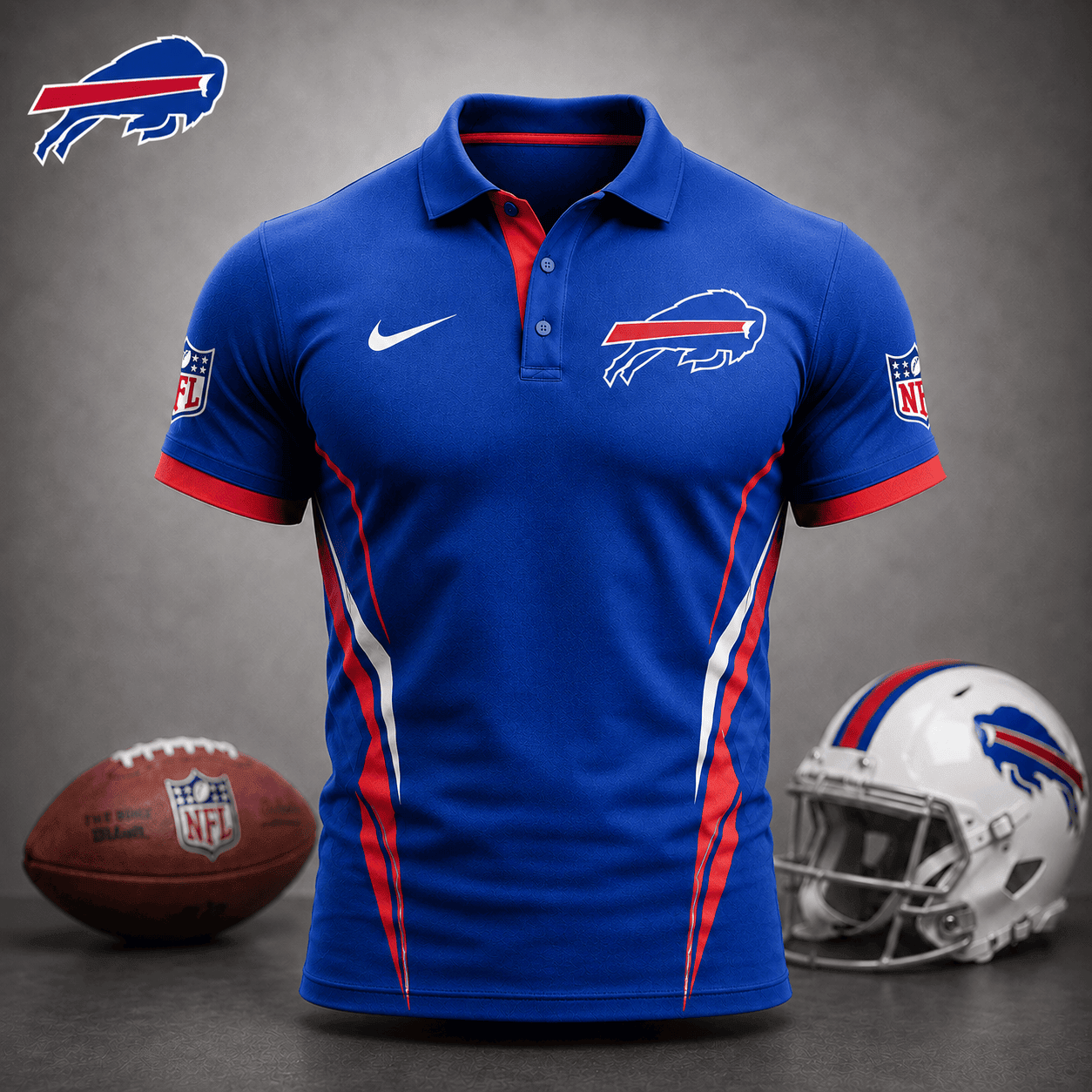 Buffalo Bills | Premium NFL Classic Football Polo NY