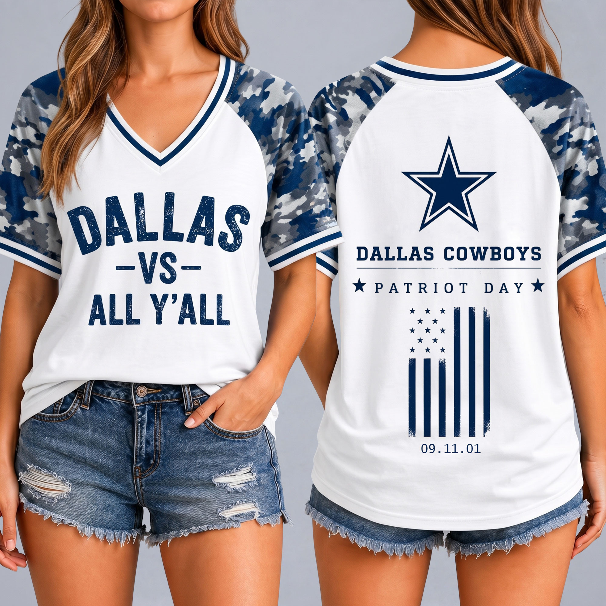 Dallas Cowboys | Premium NFL United We Stand V-Neck NTH1