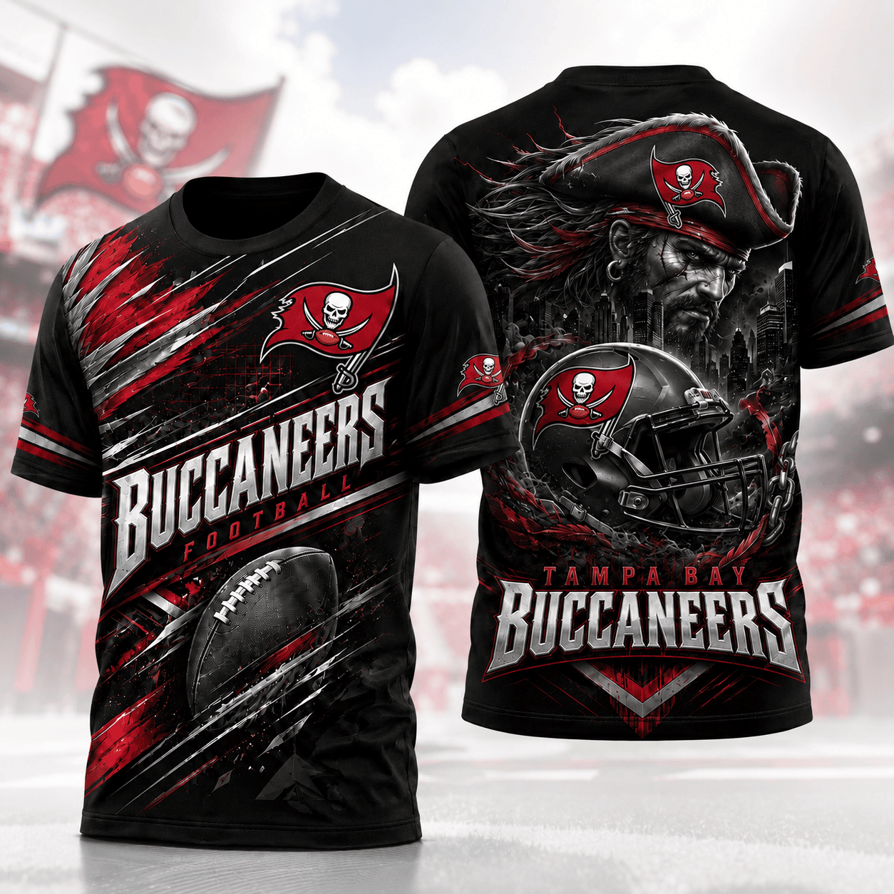 Tampa Bay Buccaneers | Premium NFL 3D Shirt For American Football Fans And Game Day Lovers NNK