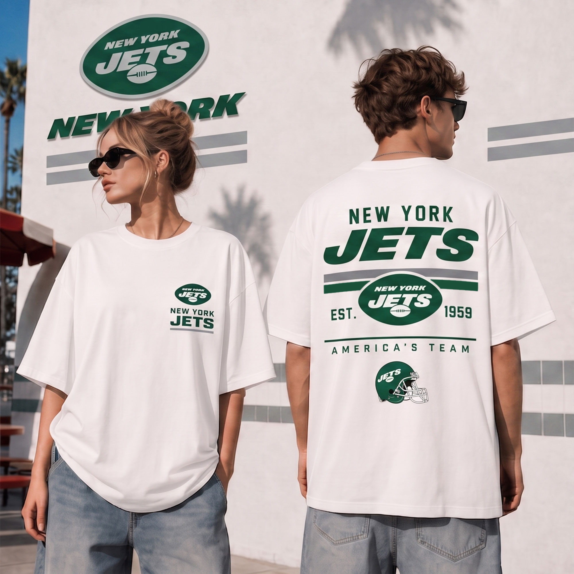 New York Jets | Premium NFL All American Football 3D Shirt NTH1