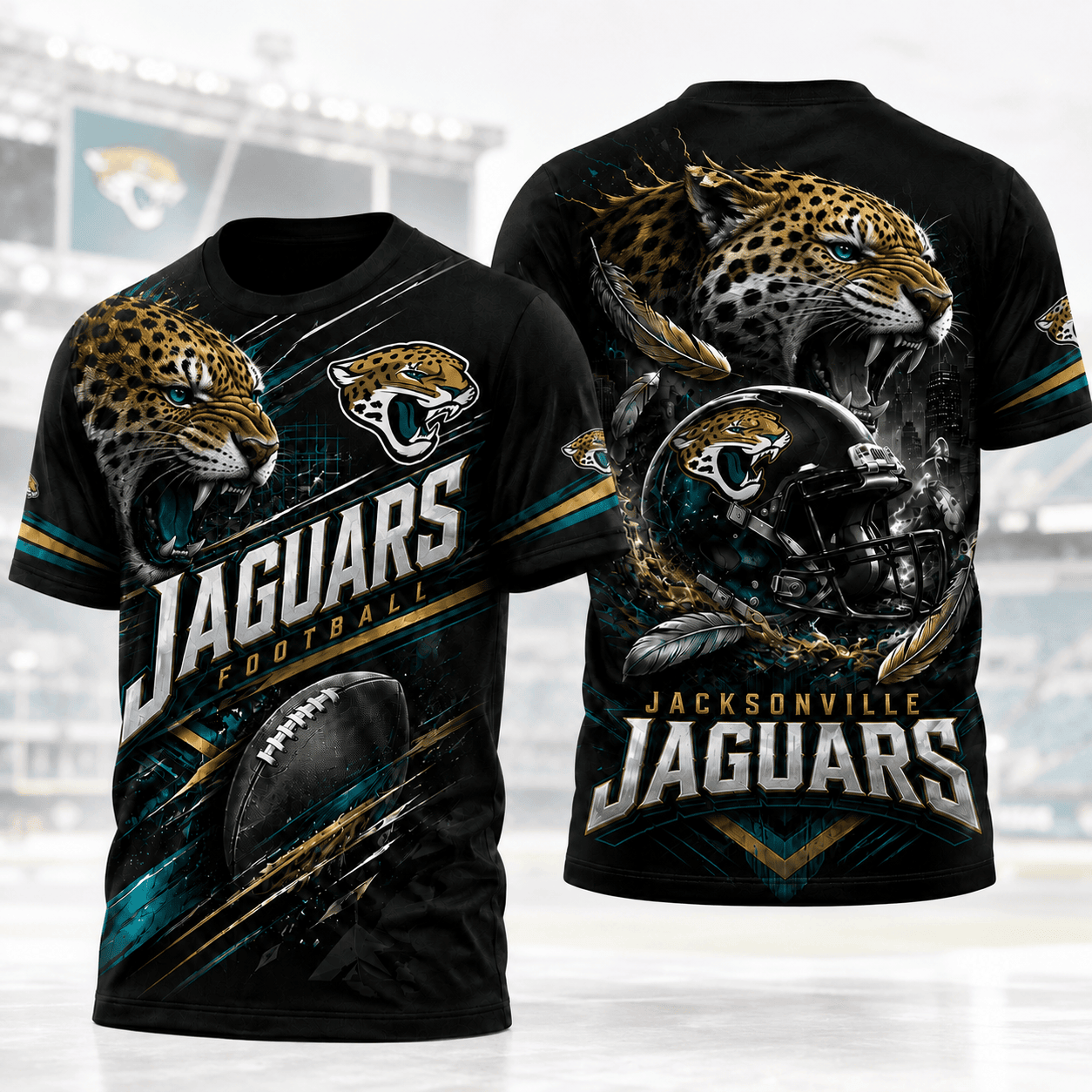 Jacksonville Jaguars | Premium NFL 3D Shirt For American Football Fans And Game Day Lovers NNK