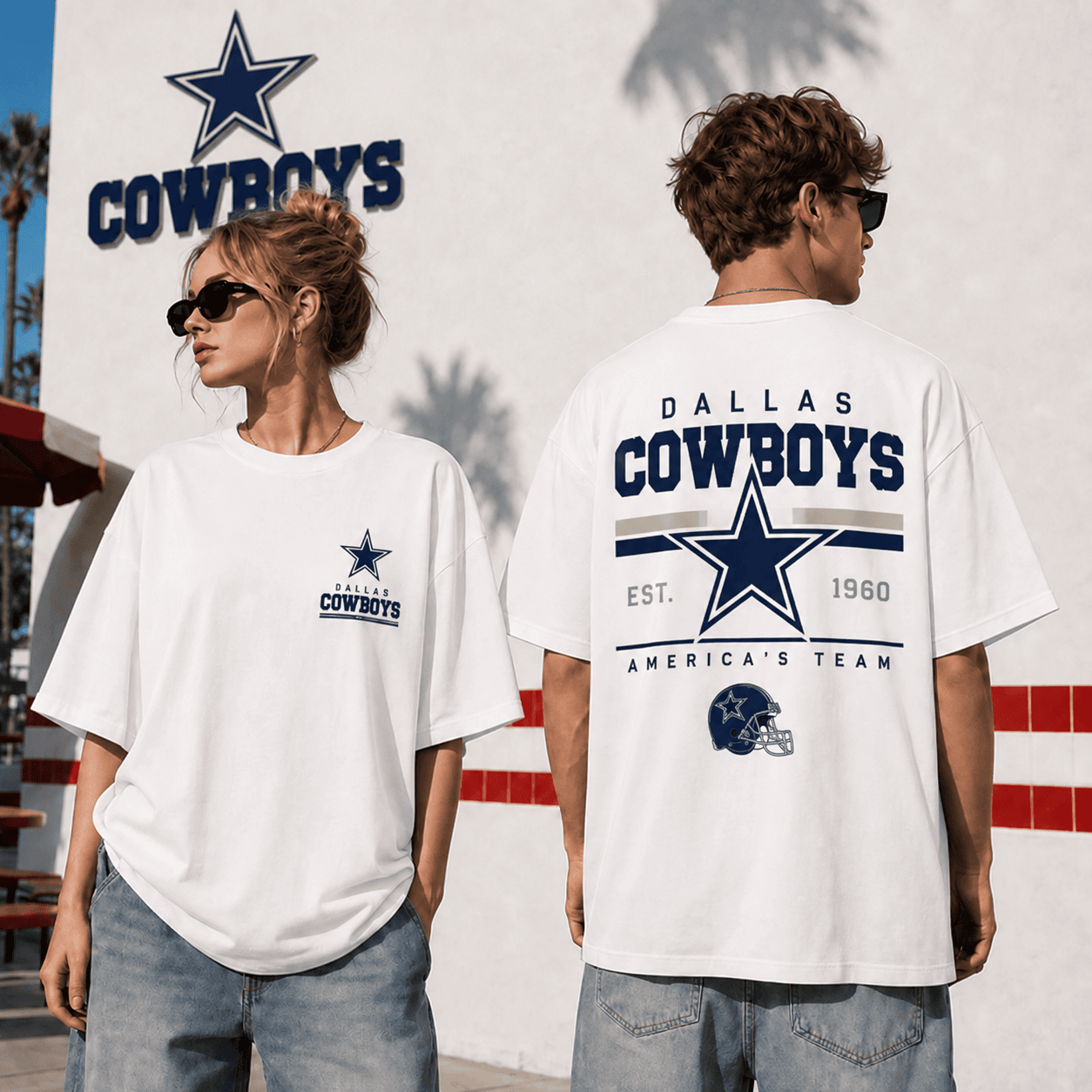 Dallas Cowboys | Premium NFL All American Football 3D Shirt NTH1