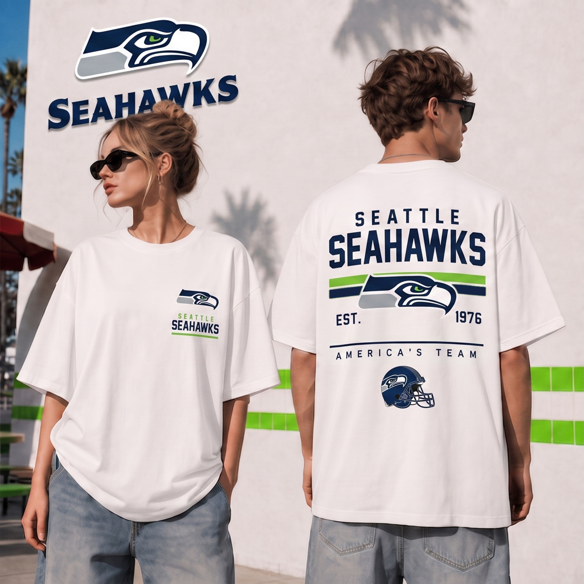 Seattle Seahawks | Premium NFL All American Football 3D Shirt NTH1