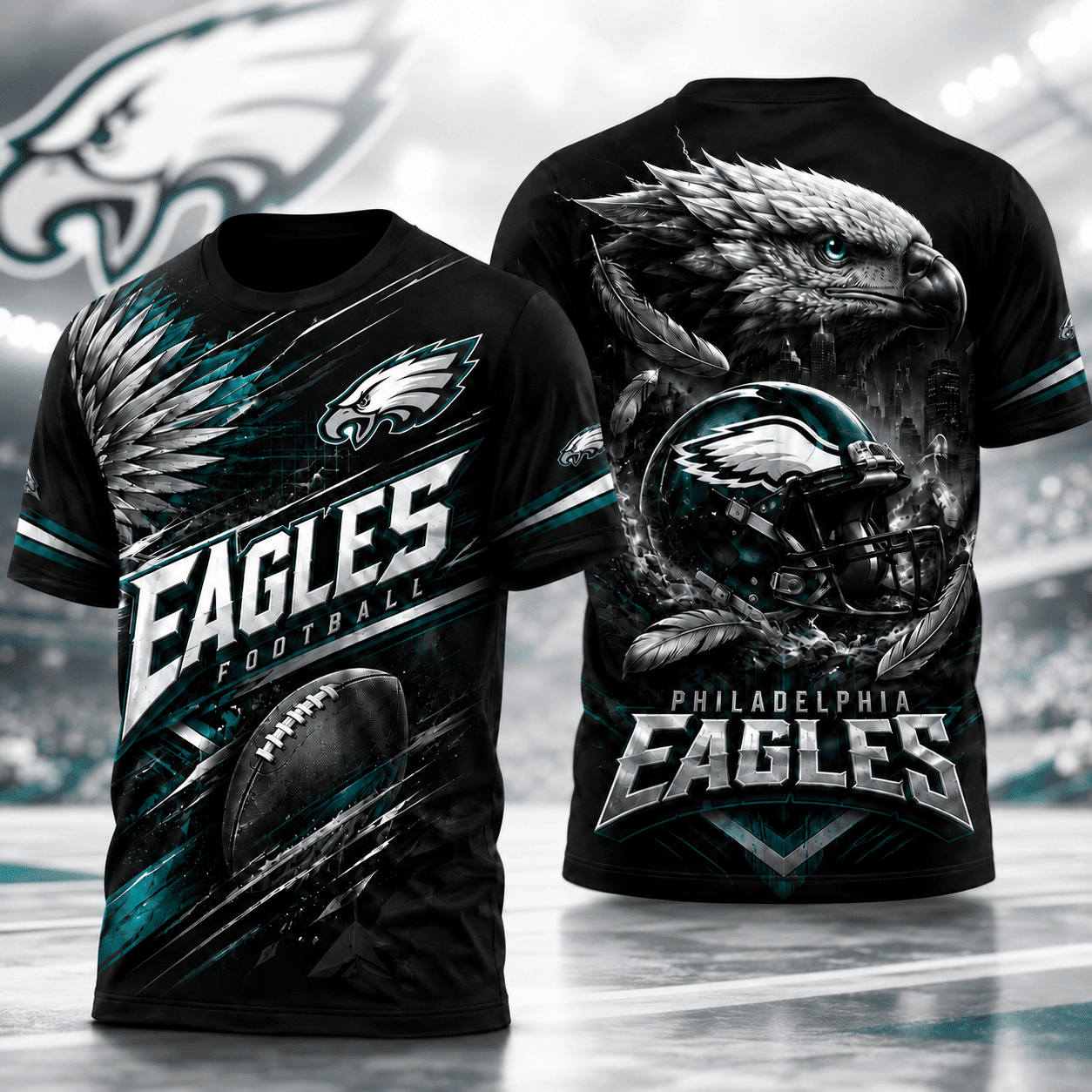 Philadelphia Eagles | Premium NFL 3D Shirt For American Football Fans And Game Day Lovers NNK
