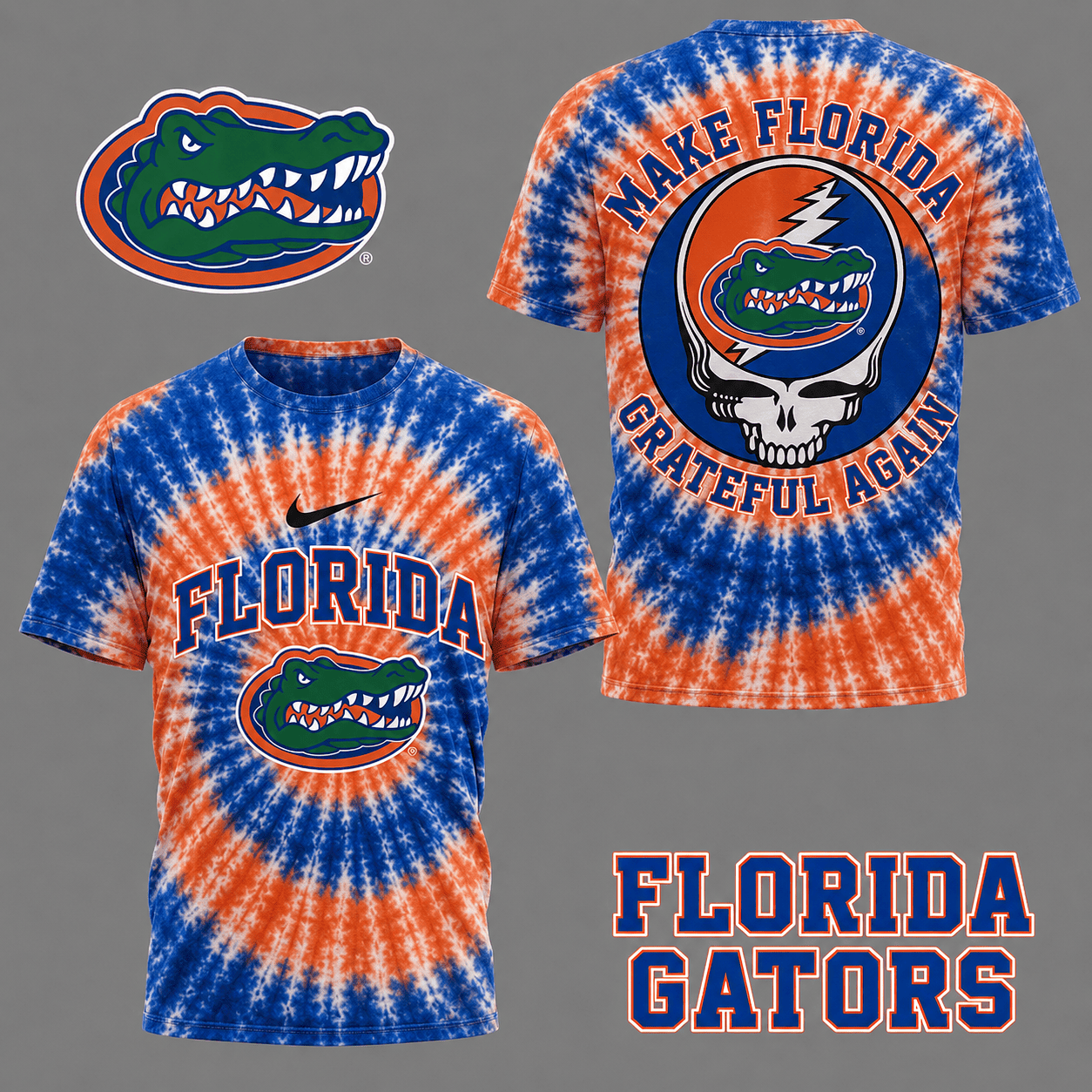 Florida Gators | Premium NCAA Grateful Again 3D Shirt NY