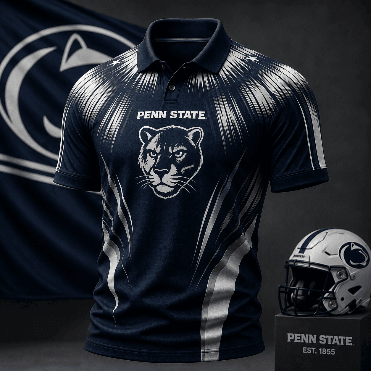 Penn State Nittany Lions | Premium NCAA Victory Streak Polo NY