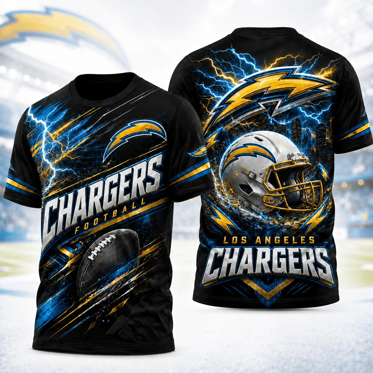 Los Angeles Chargers | Premium NFL 3D Shirt For American Football Fans And Game Day Lovers NNK