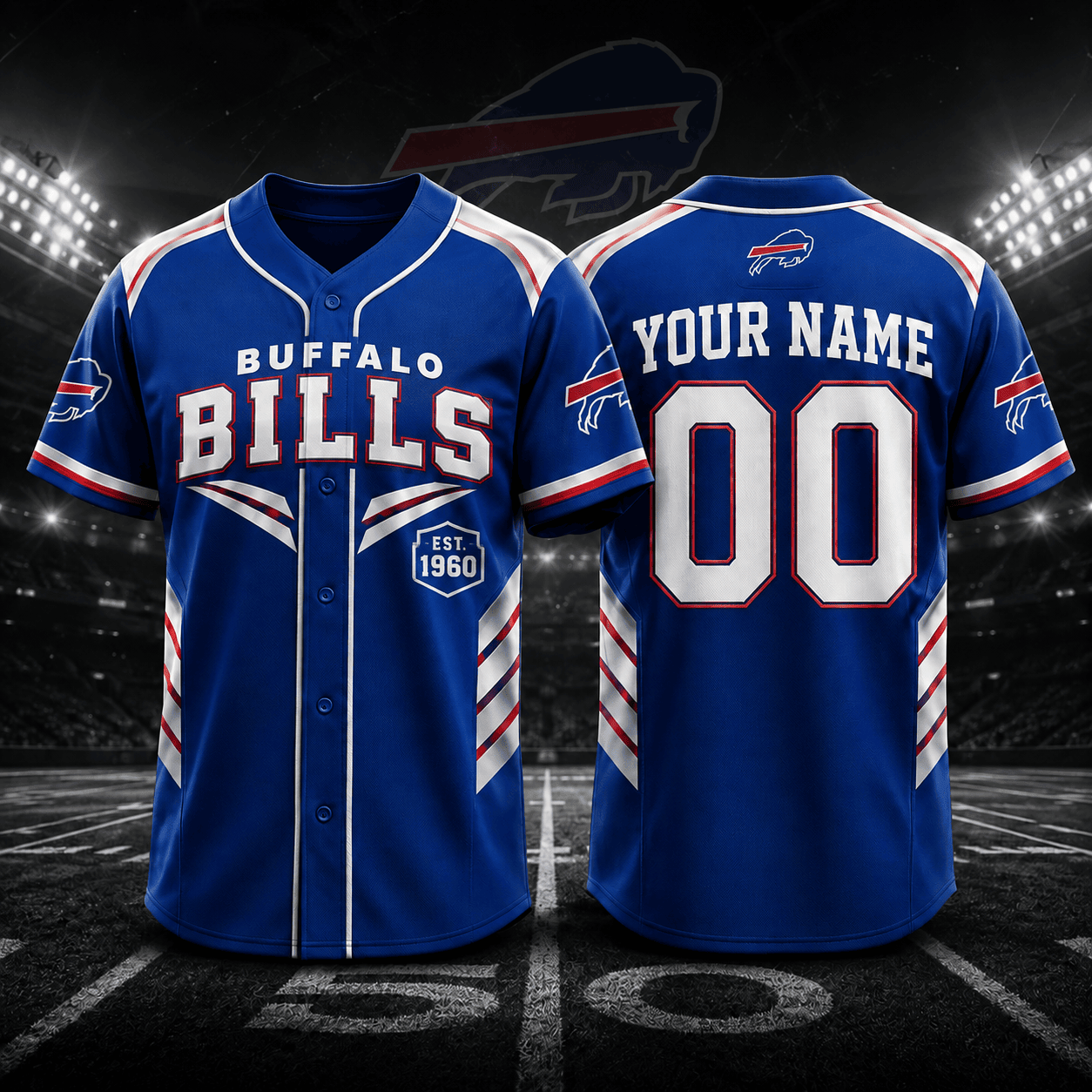 Buffalo Bills | Premium NFL Custom Name and Number Jersey NPL