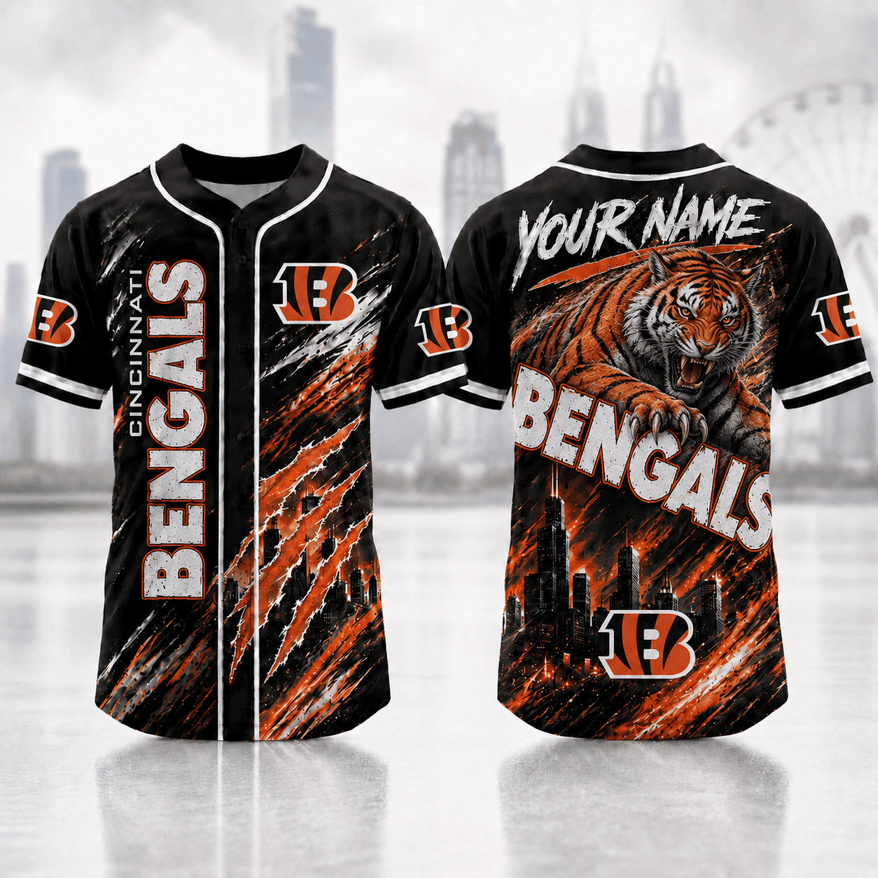 Cincinnati Bengals | Premium Personalized NFL Jersey Shirt For Football Fans NNK