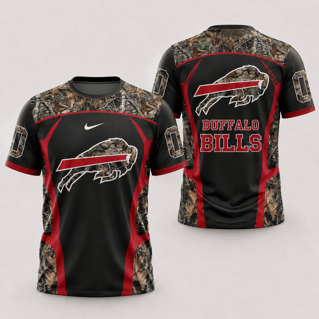 Buffalo Bills | Premium NFL Hunting Camo 3D Shirt NY