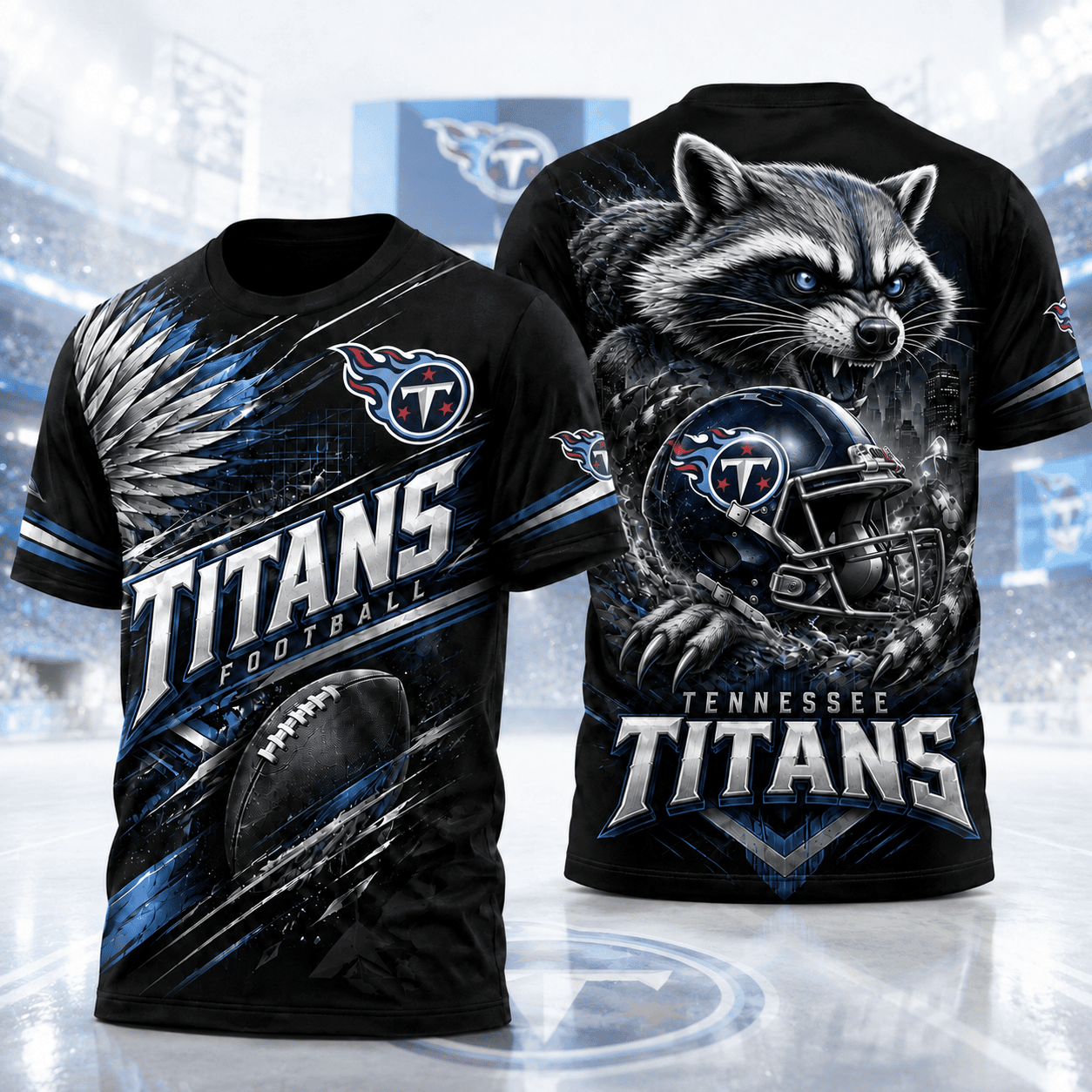 Tennessee Titans | Premium NFL 3D Shirt For American Football Fans And Game Day Lovers NNK
