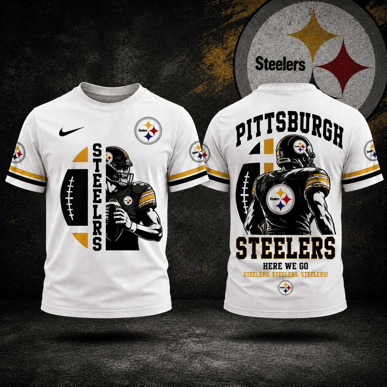 Pittsburgh Steelers | Premium NFL Football Legends 3D Shirt NY