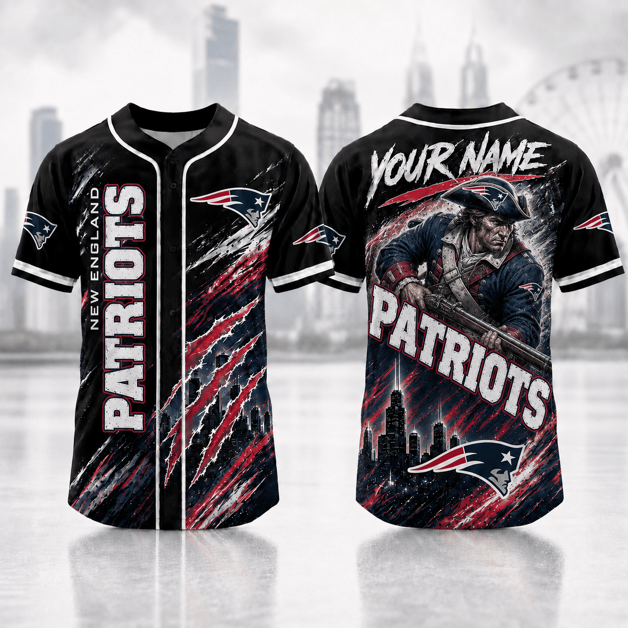 New England Patriots | Premium Personalized NFL Jersey Shirt For Football Fans NNK