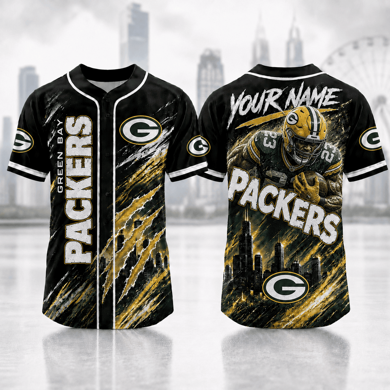 Green Bay Packers | Premium Personalized NFL Jersey Shirt For Football Fans NNK