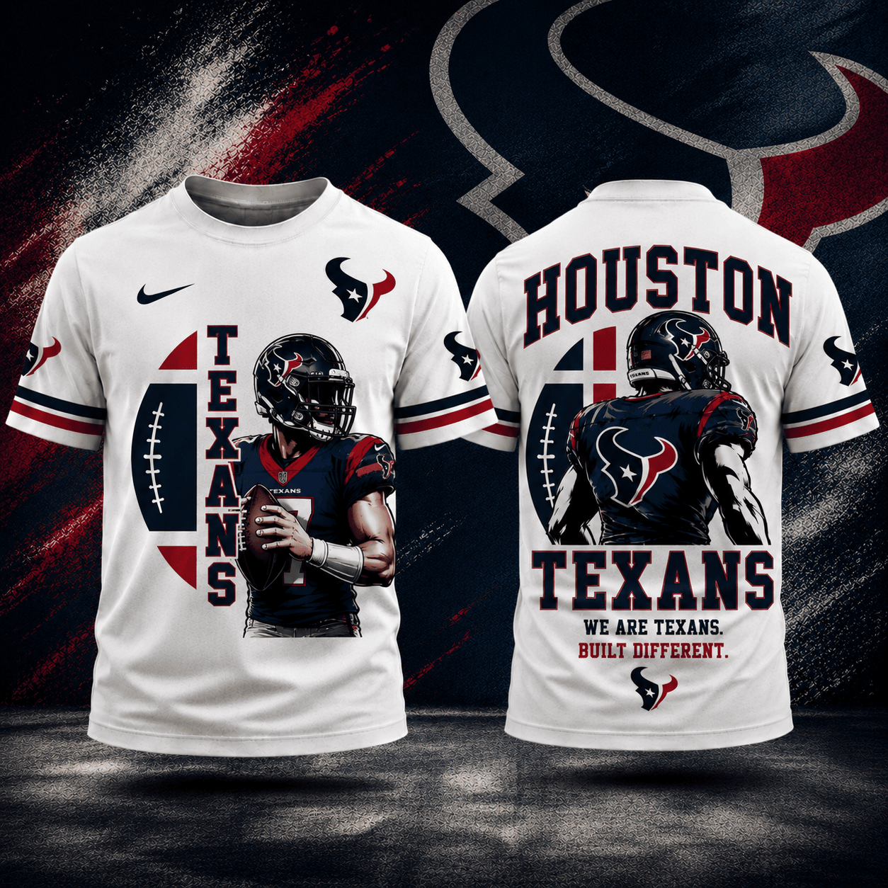 Houston Texans | Premium NFL Football Legends 3D Shirt NY