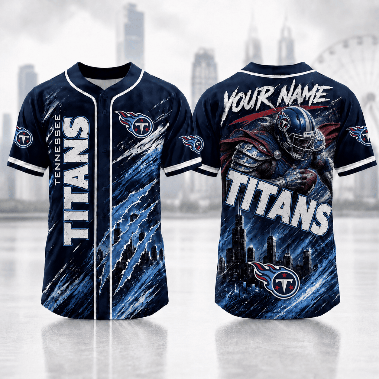 Tennessee Titans | Premium Personalized NFL Jersey Shirt For Football Fans NNK