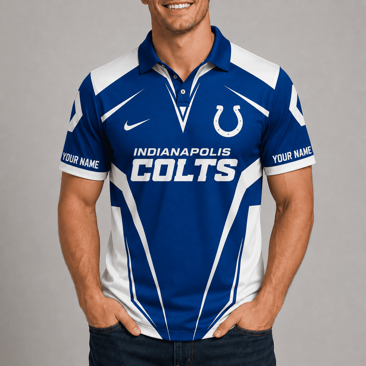 Indianapolis Colts | Premium NFL Team Performance Polo TD