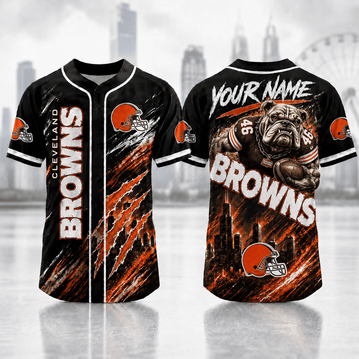 Cleveland Browns | Premium Personalized NFL Jersey Shirt For Football Fans NNK